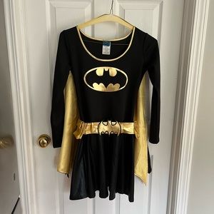 Bat Girl/Bat Woman Halloween Costume Junior Medium